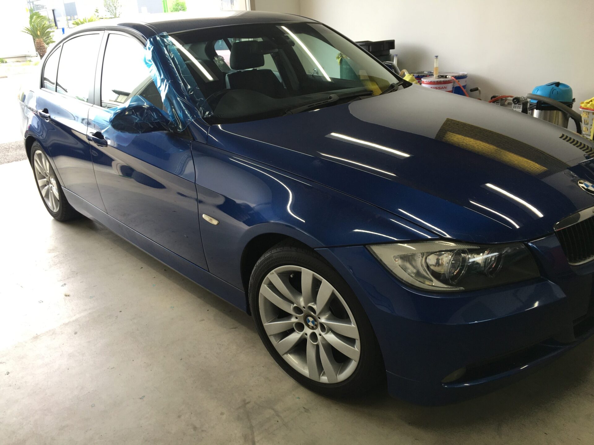 Bmw フロントガラスのチッピングリペア フラミンゴデントリペア 車のヘコミ ガラスのヒビ割れ修理専門店 印西市千葉県