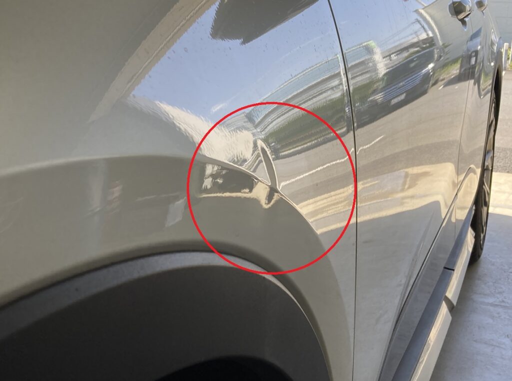 ドアパンチによるヘコミ修理について | フラミンゴデントリペア（車の 