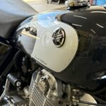 ヤマハSRバイクタンクのヘコミをデントリペア