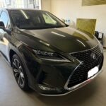 レクサスRXフロントフェンダーのヘコミをデントリペア