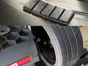 ホイールバランス調整