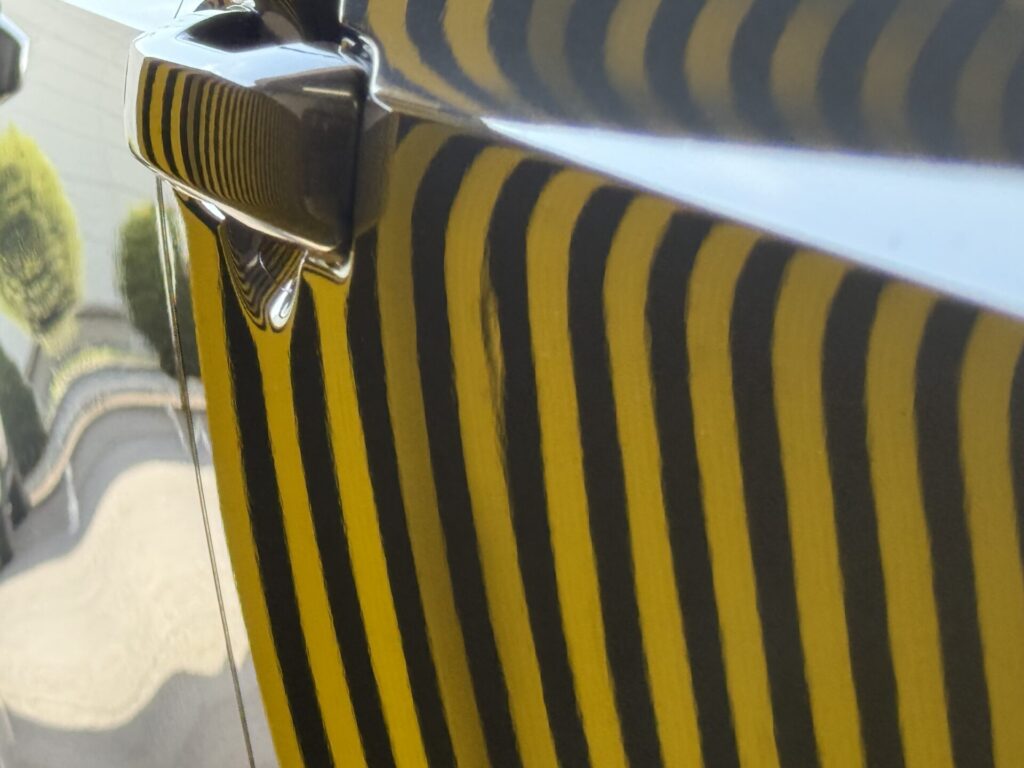 ホンダフィットのドアパンチのヘコミをデントリペア