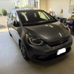 ホンダフィットのドアパンチのヘコミをデントリペア