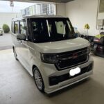 NBOXスライドドアのヘコミをデントリペア