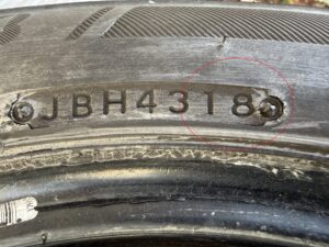 タイヤの製造年