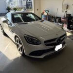 メルセデスベンツSLC180の持込タイヤ交換