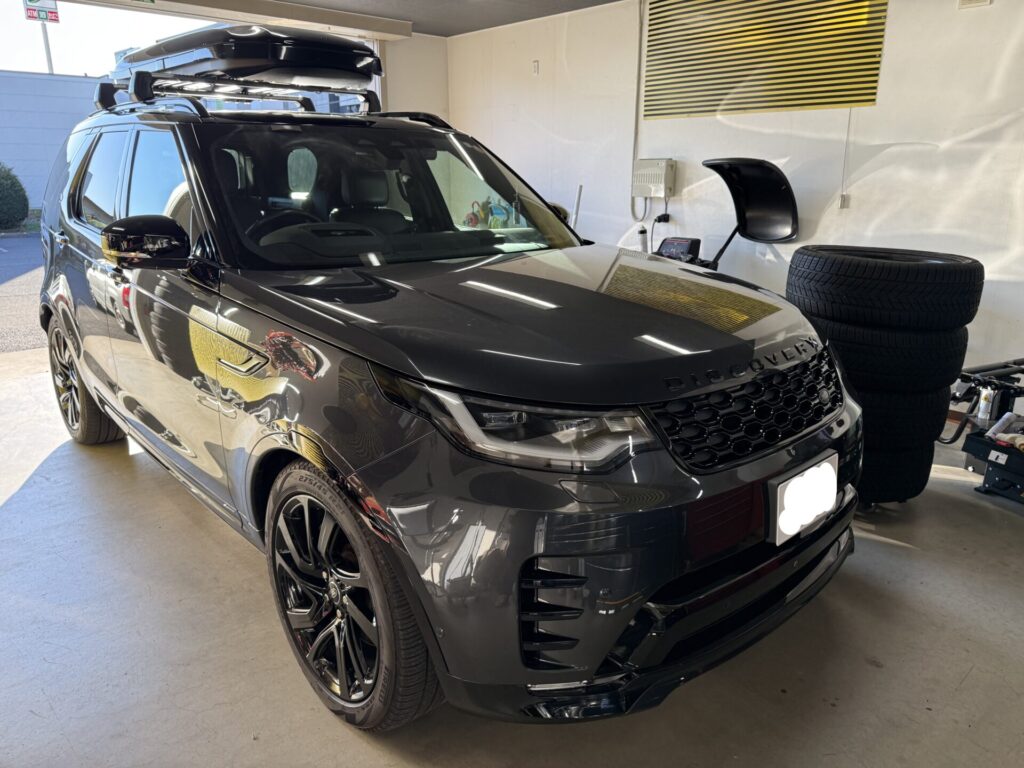 ランドローバーディスカバリーの持込タイヤ交換275/45R21