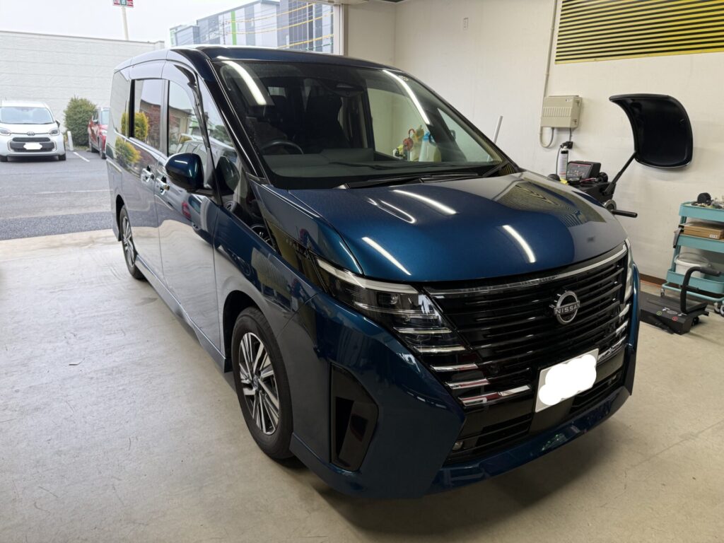 日産セレナ持ち込みタイヤ交換