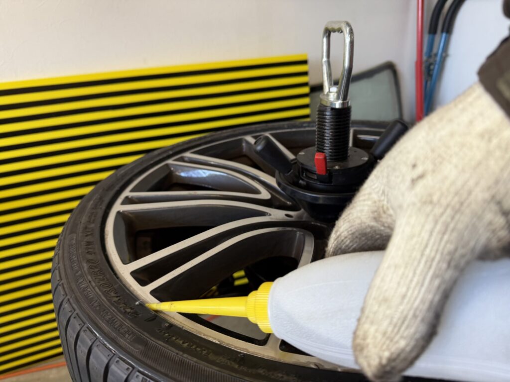 BMW5シリーズ持込タイヤ交換