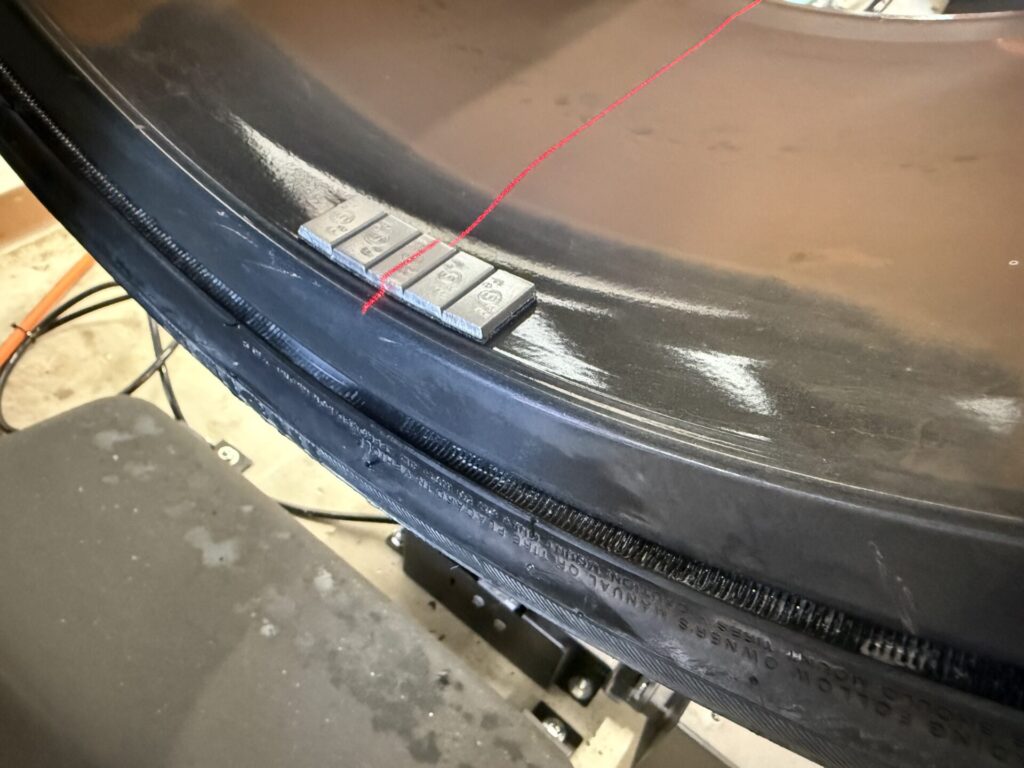 BMW5シリーズ持込タイヤ交換