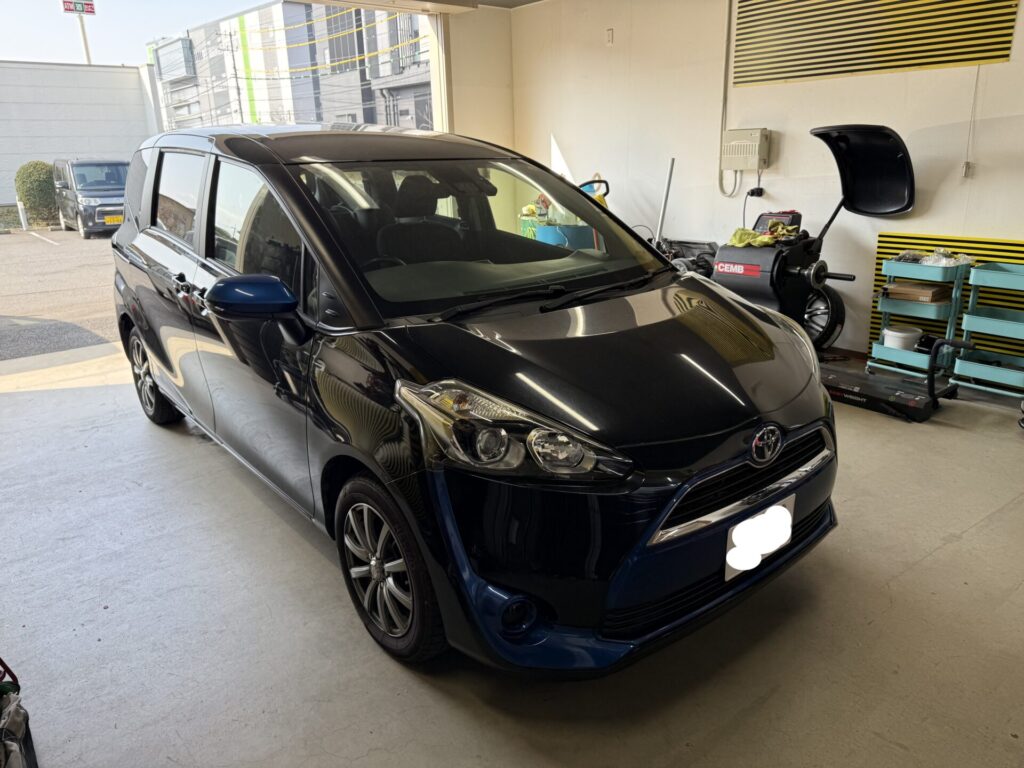 シエンタの持込タイヤ交換