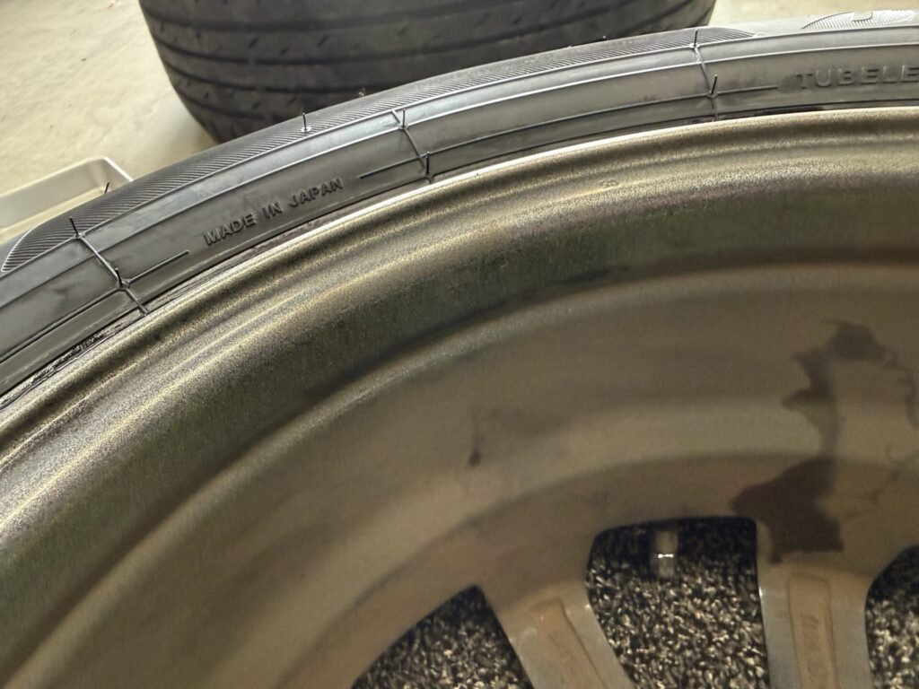 シエンタの持込タイヤ交換