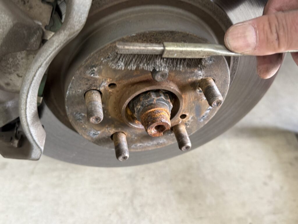 シエンタの持込タイヤ交換