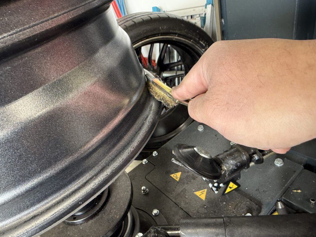 シエンタの持込タイヤ交換