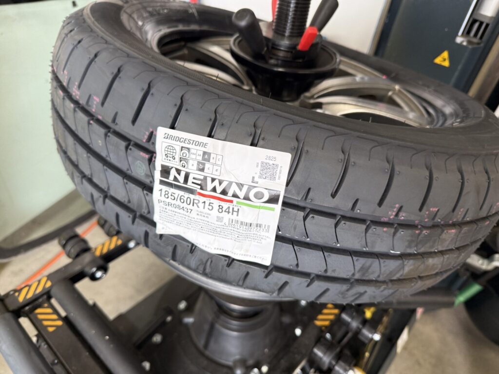 シエンタの持込タイヤ交換