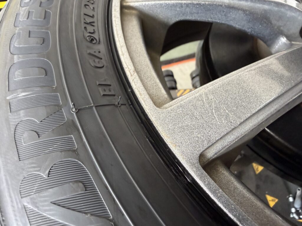 シエンタの持込タイヤ交換