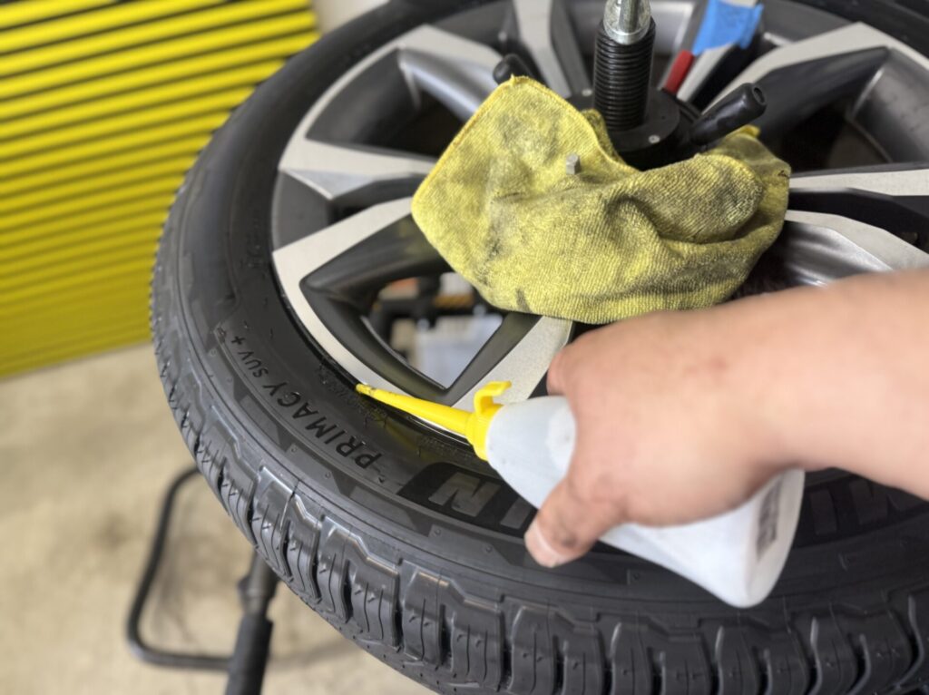 レクサスRXの持込タイヤ交換