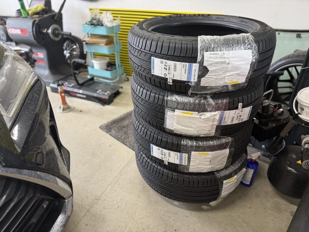 レクサスRXの持込タイヤ交換