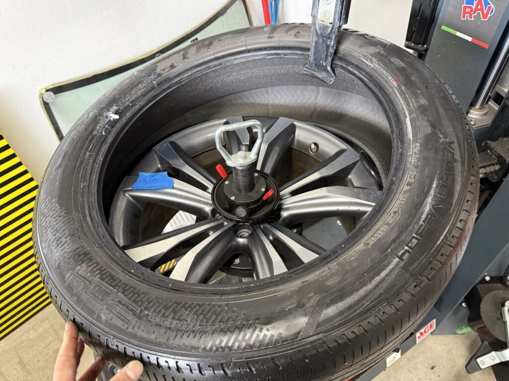 レクサスRXの持込タイヤ交換