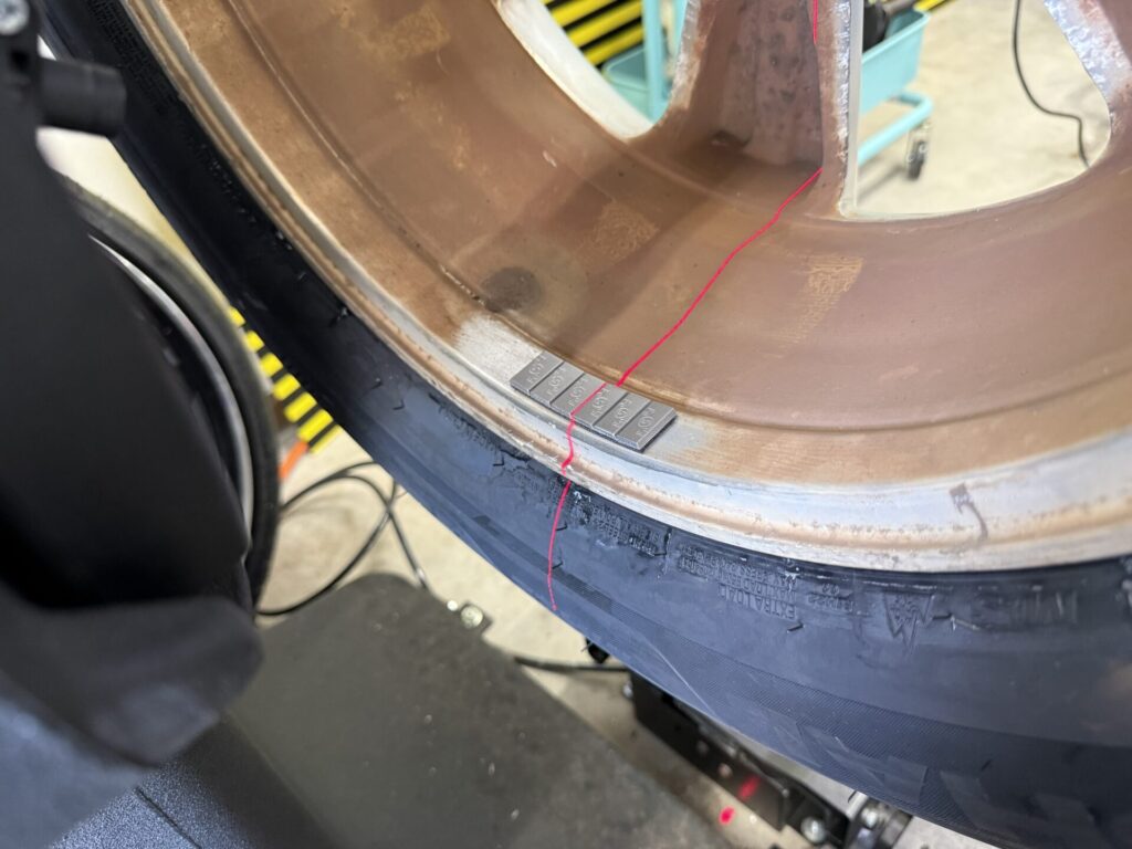 トヨタハリアーの持込タイヤ交換