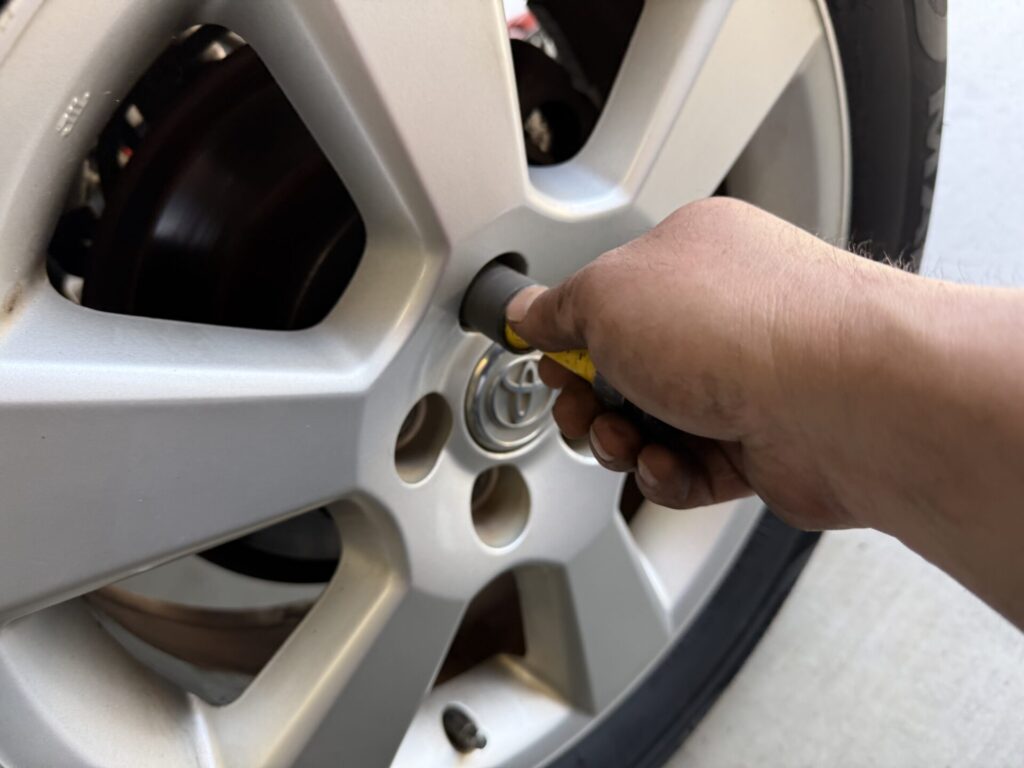 トヨタハリアーの持込タイヤ交換