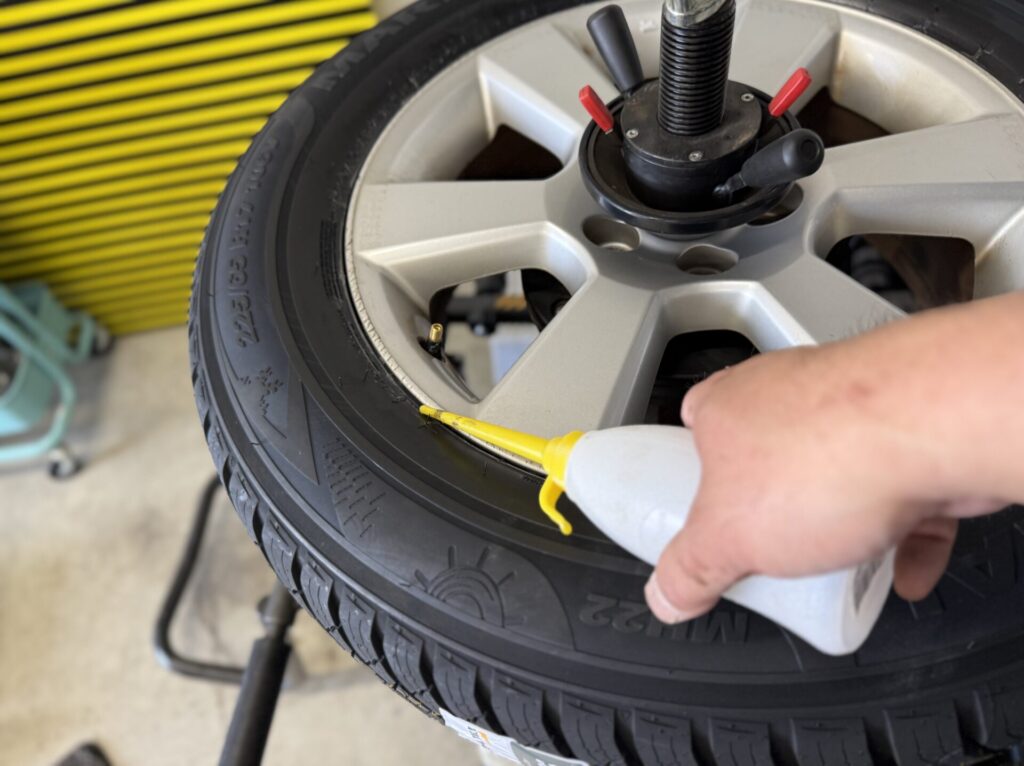 トヨタハリアーの持込タイヤ交換