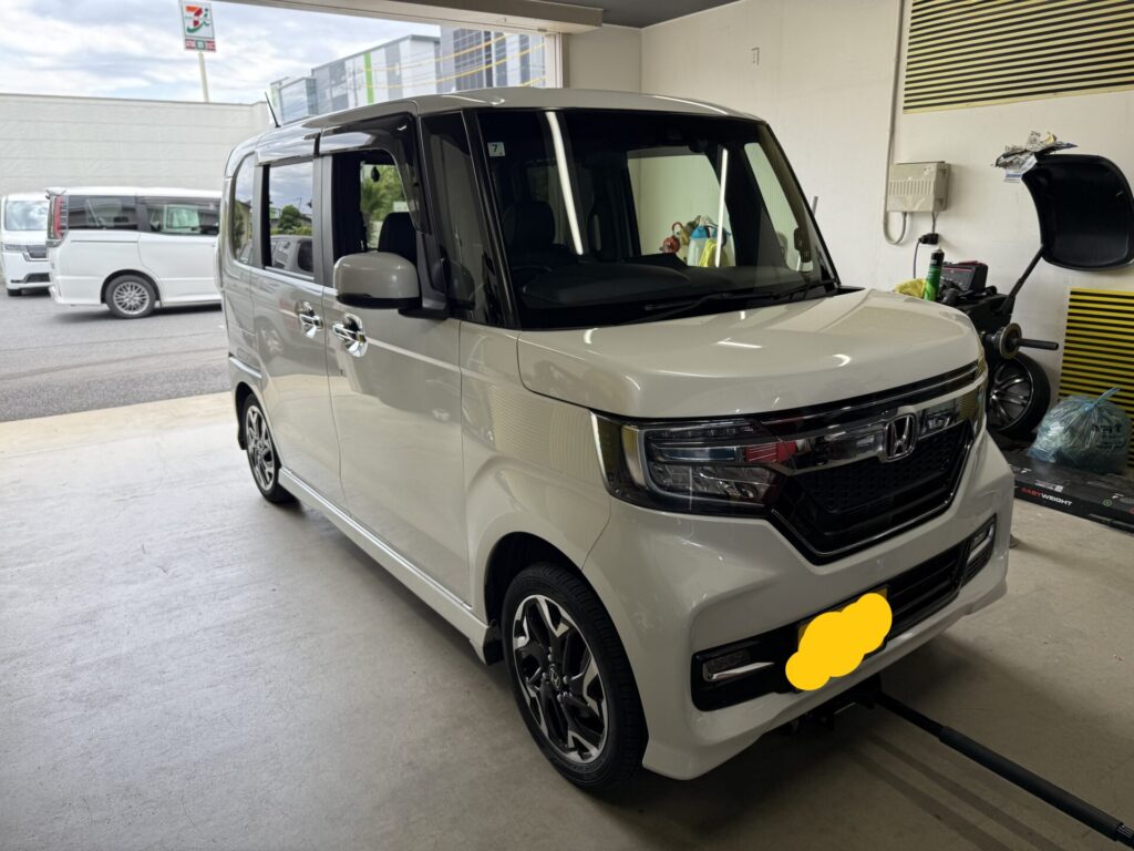 ホンダN-BOXの持込タイヤ交換